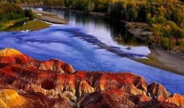 新疆五彩滩爆料视频最新,壮美风光引网友热议，揭秘大自然的奇幻画卷